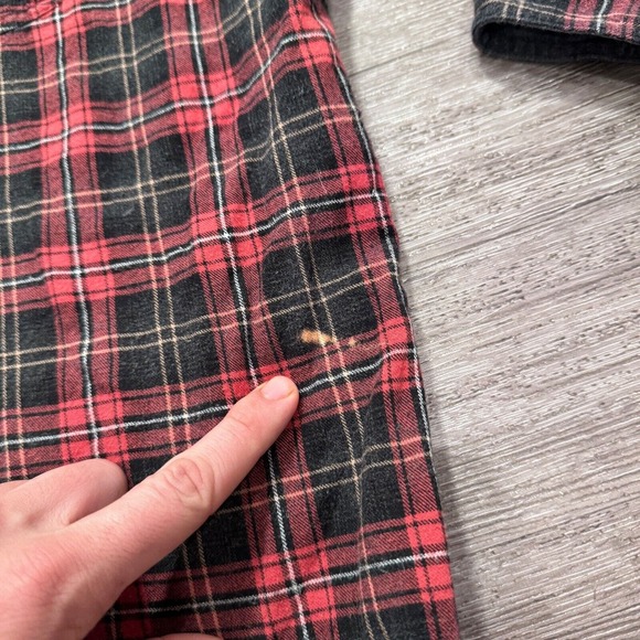 Carbon 2 Cobalt Shirt‎ Mens Extra Large Red Black Flannel Lined Heavy Western - Picture 4 of 12